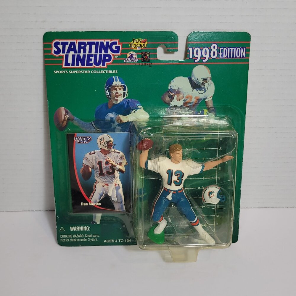 Starting Lineup 1998 Edition Dan Marino Figure New Sealed See Description